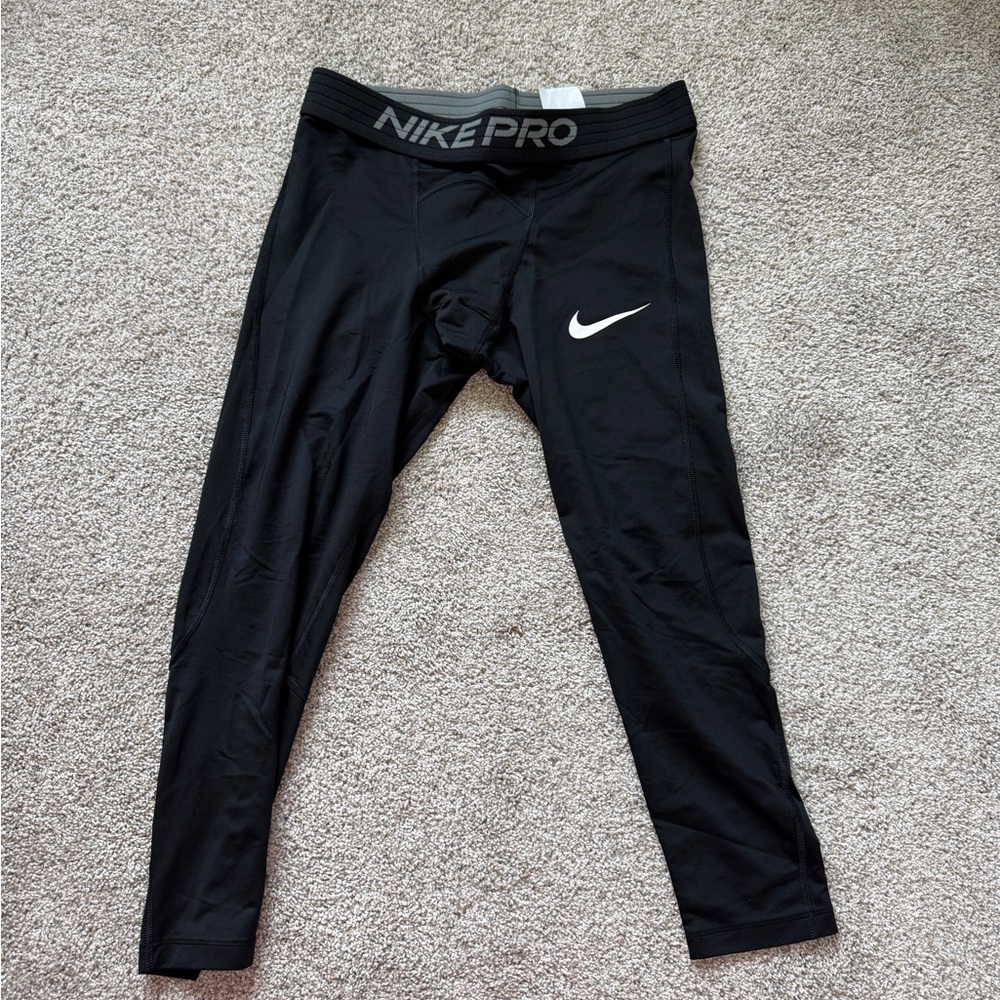 Men's Nike Pro Black Leggings
